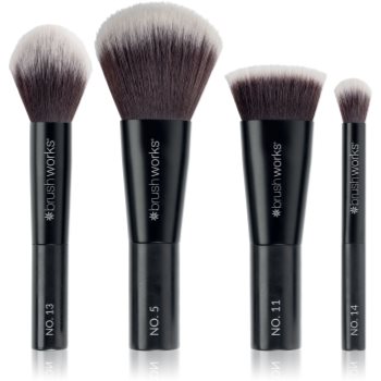 Brushworks On The Move Makeup Minis Complexion set perii machiaj - imagine 2